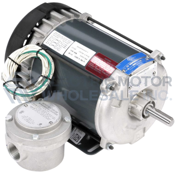 Image for 1/2HP MARATHON 1725RPM 56 EPFC 200V 3PH EXPLOSION PROOF MOTOR K2102